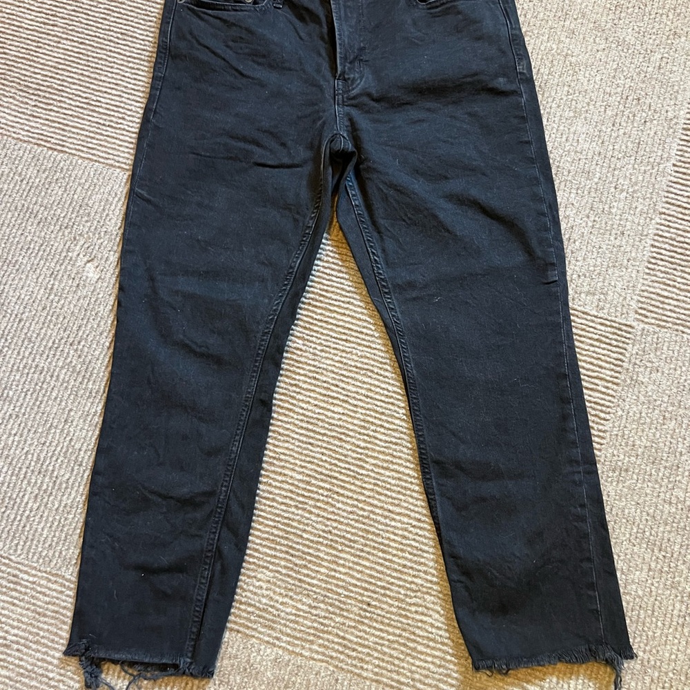 GAP Black Ankle Cropped Jeans Classic Style